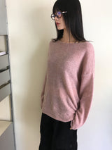 ヘッチスプリング アルパカウール リップネックニット