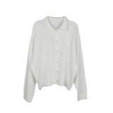 ASCLO Sukashi Collar Cardigan (4color)