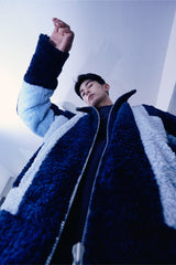 Color Blocked Fleece Zip-Up (6594035089526)