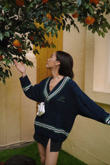 ラクレットクラブセーター / SQB Racquet Club Sweater