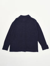 COLLAR CARDIGAN NAVY (6594029912182)