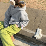 ナッピングエンブロイダリー2WAYジョガーパンツ / [Bellied made] napping embroidery two-way jogger pants