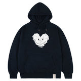 [UNISEX]ビッグクラウドハートスマイルパーカー