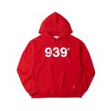 939ロゴフード / 939 LOGO HOOD (DEEP RED)