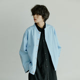 スタジアムジャケット / unisex stadium jacket sky blue