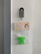 Tシャツキーリング / Green T-shirts keyring