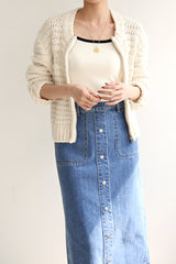ローザデニムスカート / ROSA DENIM SK / H LINE SKIRT