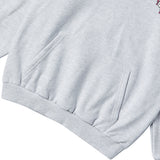 ハートプリンティングパーカー/HEART PRINTING HOODIE-WHITE MELANGE