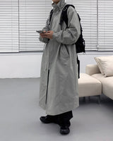 ハイネックカラーコート/SK High-Neck Collar Coat (3 colors)