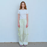リボンポケットパンツ / RIBBON POCKET PANTS, MELON