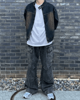 Stae cargo denim pants