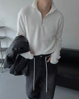 EN Warmer semi zip-up turtleneck (3 colors)