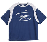 No.0272 mesh chicago coloring half T (3color)