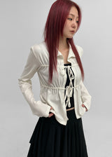 [MADE] Marant Shirring Collar Cardigan