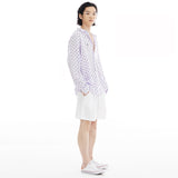 ワンタックワイドフィットショートパンツ/ONE TUCK WIDE FIT SHORT PANTS-WHITE