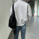 トッドオーバーサイズフィットコンポジットペーパーハイネックジップアップ / Todd Oversized Fit Composite Paper High-Neck Zip-Up (4color)