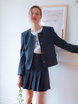 MARIE BASIC ROUND JACKET_NAVY (6580082212982)