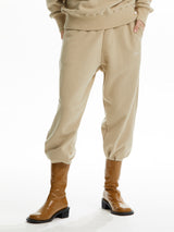 MSKN2ND LOGO SWEATPANTS BEIGE (6586542424182)