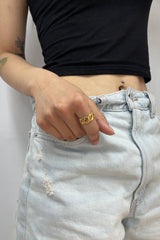 no.36リング / no.36 ring gold (freesize)