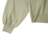 PUFF CHECK KNIT_OLIVE (6600101101686)