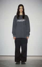 DIAGONAL CARGO PANTS_NAVY