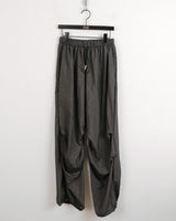 メトムレッグシャーリングバスロックナイロンツーウェイジョガーパンツ/ Methom Leg Shirring Baslock Nylon Two Way Jogger Pants