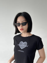キャッツアイ サングラス / Cat's Eye Sunglasses (2color)