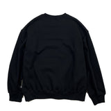 SKELETON MOUSE SWEAT SHIRT BLACK (6612486258806)
