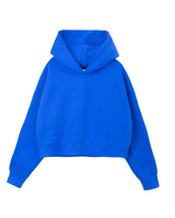 エンボスクロップドフーディー/Emboss Cropped Hoodie-BEIGE