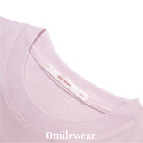 シャイニーラビットTシャツ_ pink