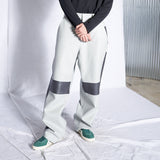 レーサーレザーパンツ / Racer Leather Pants (Gray)
