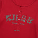 ARCH LOGO SLIM FIT LONG SLEEVE [RED]