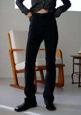 ブラックティーブラッシュブーツカットデニム/no.2263 Black Tee Brushed Bootcut Denim [ M/L Size]