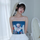 ローズガーデンチューブトップ / 0 3 rose garden tube top