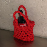 フルーツネットバッグ ミニ/fruit net bag mini (apple)