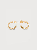 no.25ゴールドピアスミディアム / no.25 earring gold medium