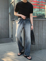 ロエミニマルリネンラウンド半袖ニット/Roe Minimal Short-Sleeved Linen Round Knitwear (9 colors)