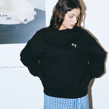 EYEYE SMALL LOGO SWEATSHIRT_BLACK (EEOO1RLR03W) (6541194297462)