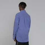 D.Eストライプドオーバーシャツ0056 / D.E Striped Over Shirt (4581020762230)