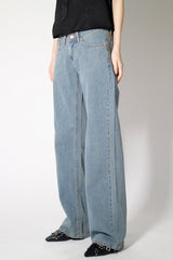 メディアムブルーローライズデニムパンツ / no.428 Medium Blue Low Rise Denim Pants