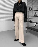 90'sメレディス2タックワイドスラックス / 90's Meredith Twotuck Wide Slacks (3 colors)