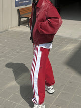 90S Russell Bicolor Line Jogger Pants (3color)