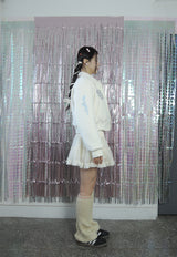 キティーウールタトゥージャンパー / KITTY WOOL TATTOO JUMPER _WHITE