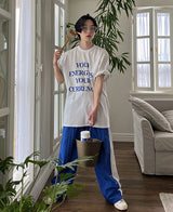 ティワープリントTシャツ (2 color)