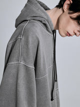 WASHED HOODIE - GREY (4622871167094)