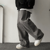 ベールデニムワイドパンツ