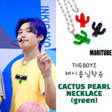 キャクタスネックレス / CACTUS NECKLACE /  THEBOYZ, DONMILLS 착용