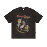 ビンテージウォッシングエルビラT / Vintage Washing Elvira Tee Black