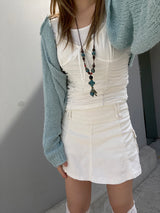 フードボレロカーディガン / Hooded bolero cardigan