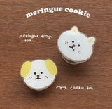 メレンゲ＆クッキーグリップ/Meringue&cookie grip tok (Cat, puppy)